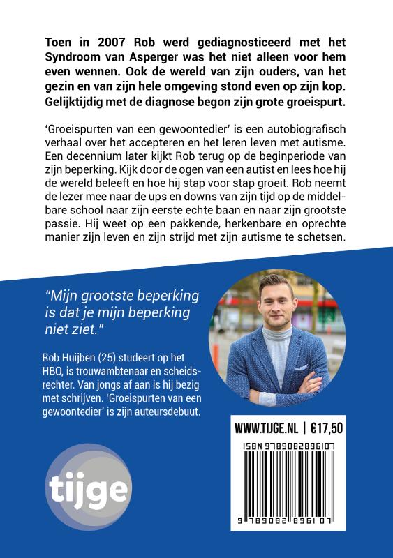 Achterkant van Groeispurten van een gewoontedier
