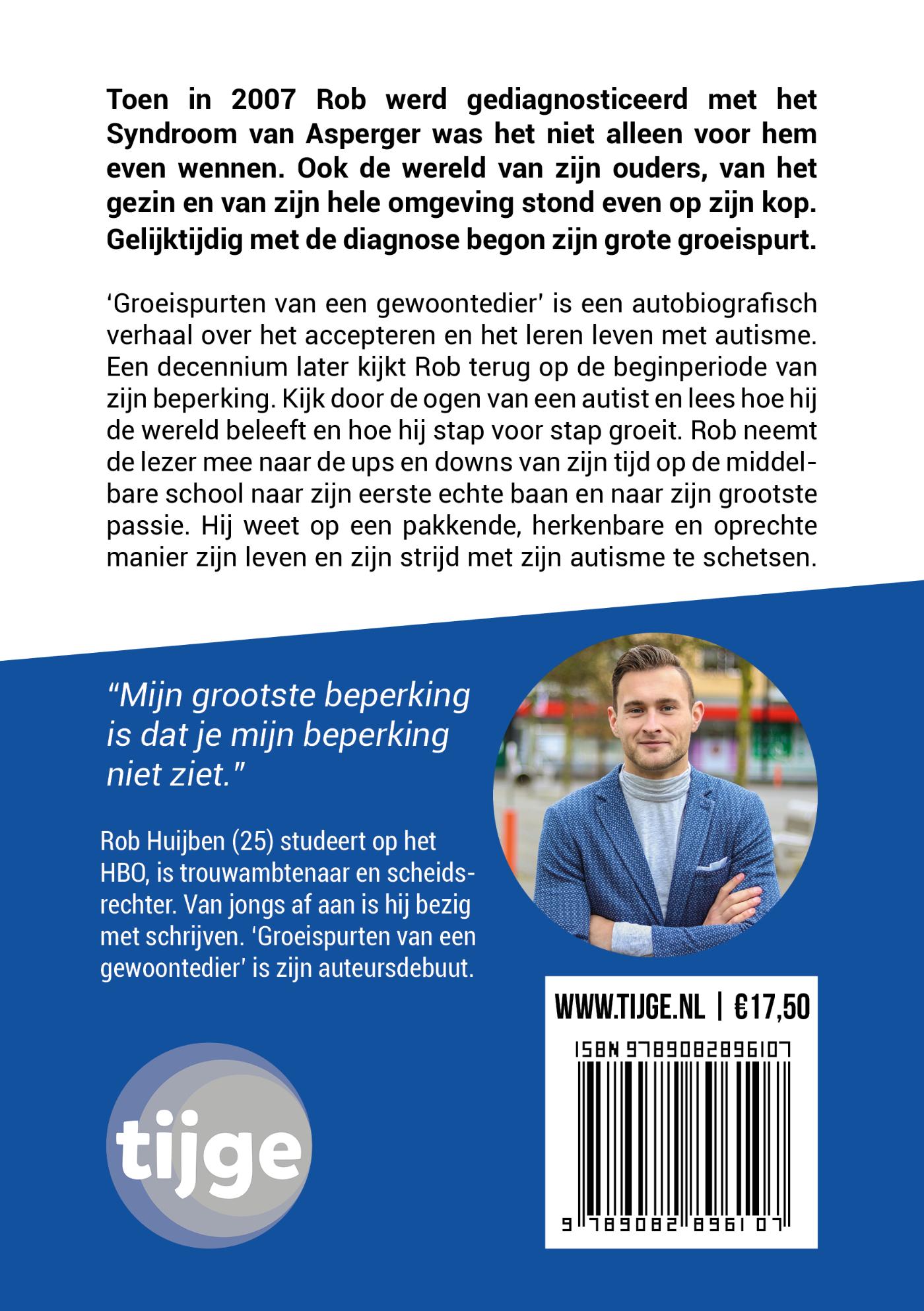 Achterkant van Groeispurten van een gewoontedier