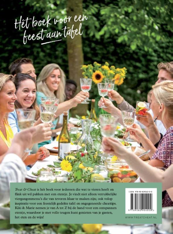 Achterkant van Treat & Cheat