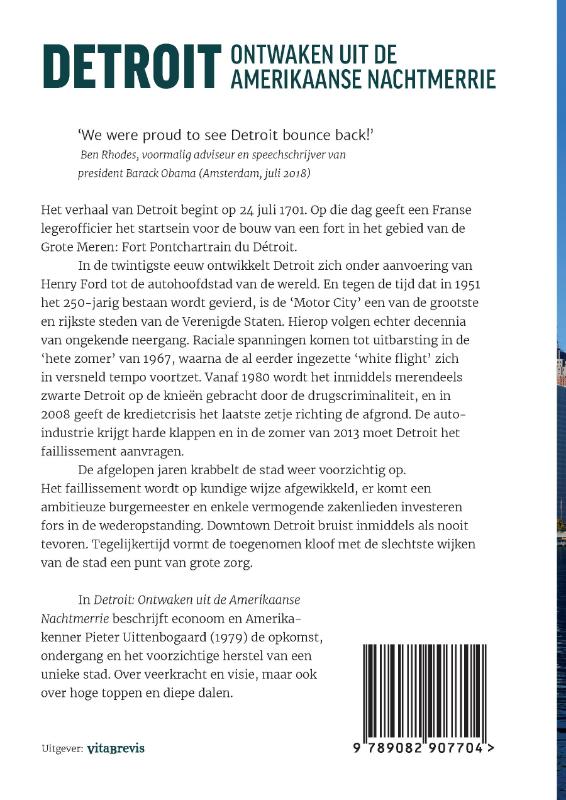 Achterkant van Detroit