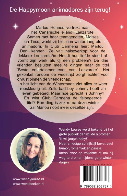 Achterkant van Wintermaan
