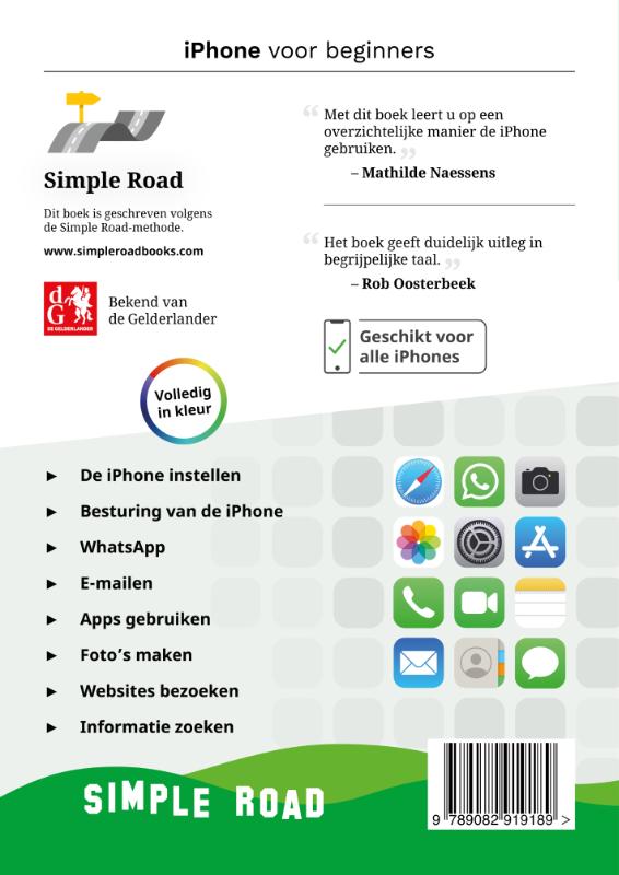 Achterkant van iPhone voor beginners