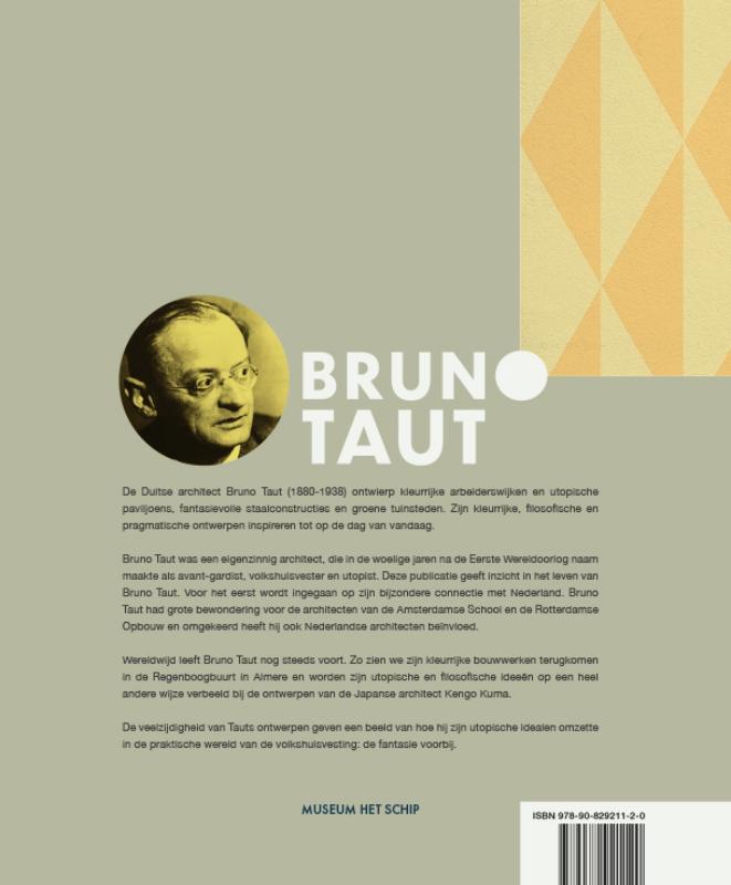 Achterkant van Bruno Taut