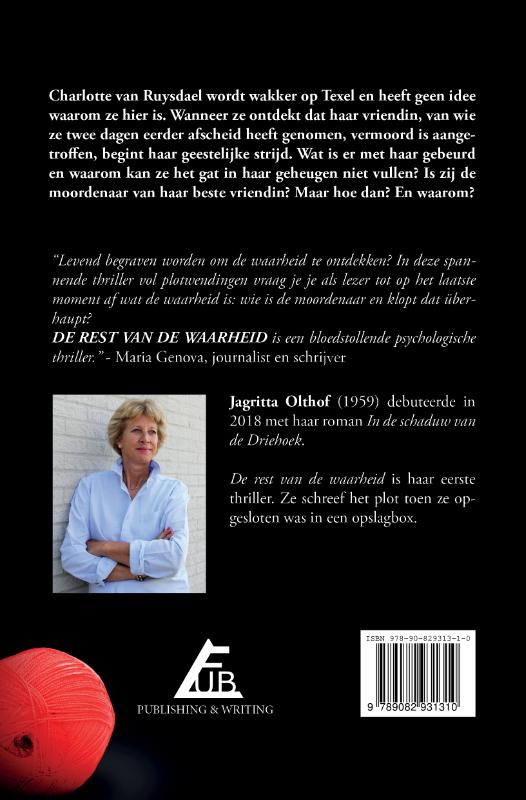 Achterkant van DE REST VAN DE WAARHEID