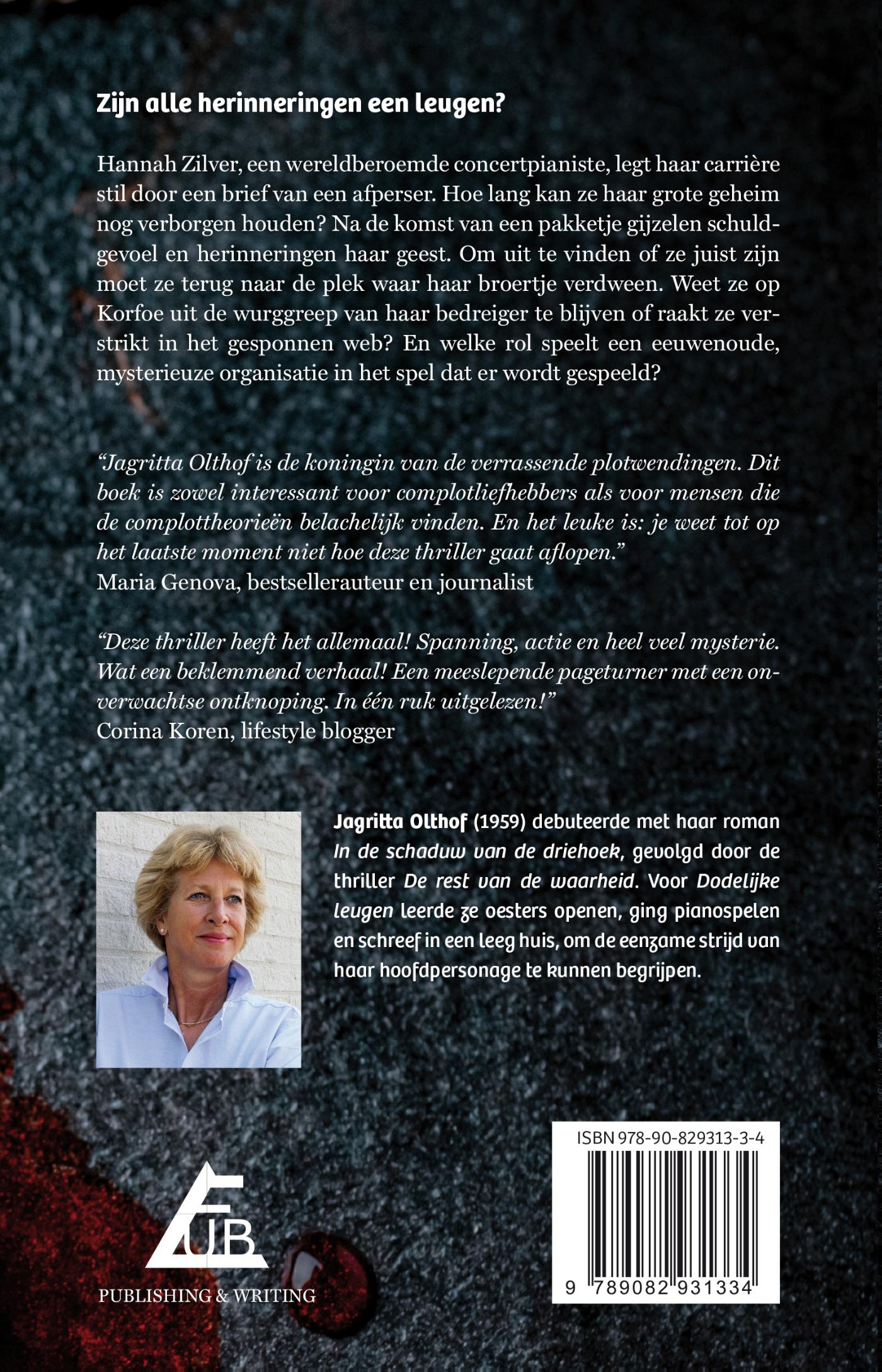 Achterkant van DODELIJKE LEUGEN