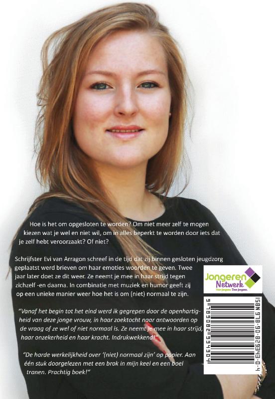 Achterkant van Ik ben (niet) normaal