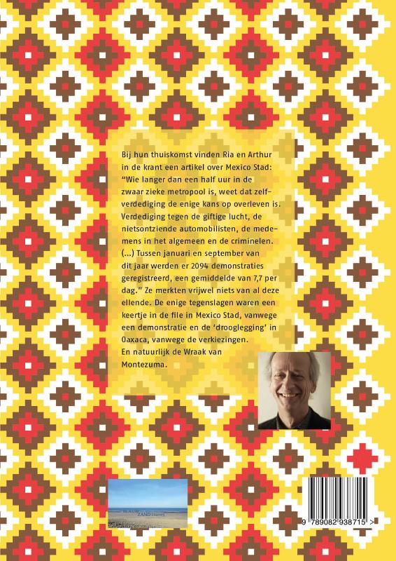 Achterkant van De Wraak van Montezuma