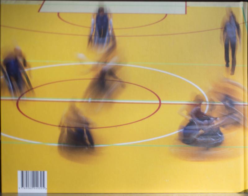 Achterkant van murderball
