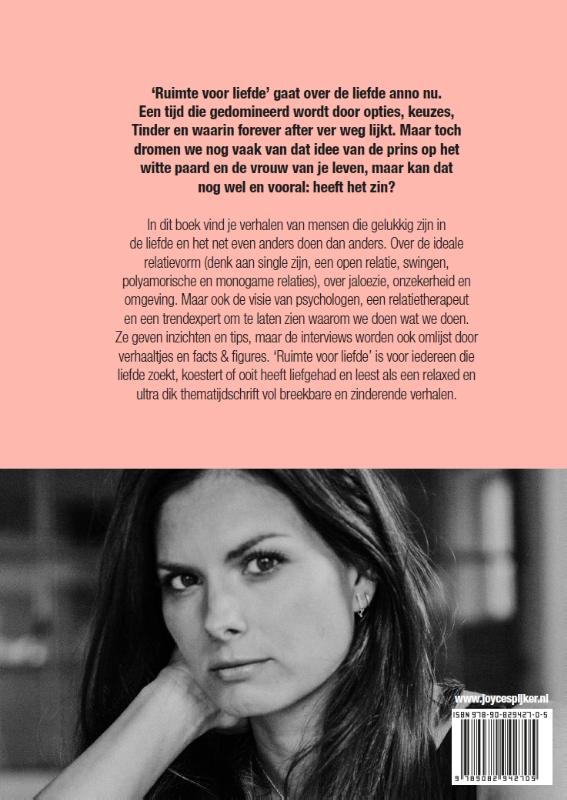 Achterkant van Ruimte voor liefde