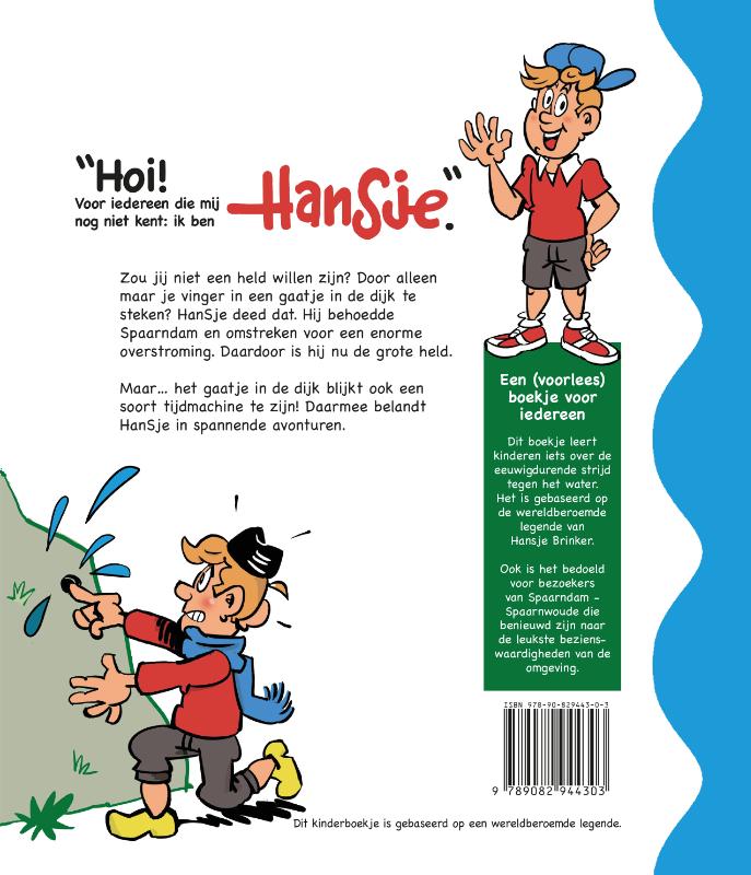 Achterkant van HanSje en het gaatje in de tijd