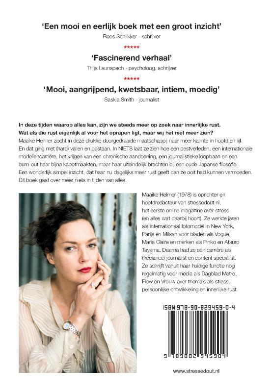 Achterkant van NIETS