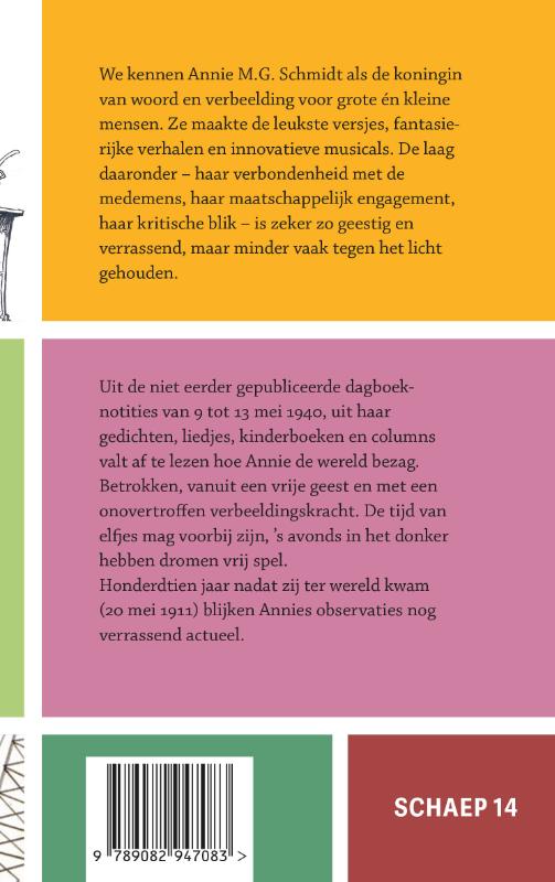 Achterkant van De tijd van elfjes is voorbij