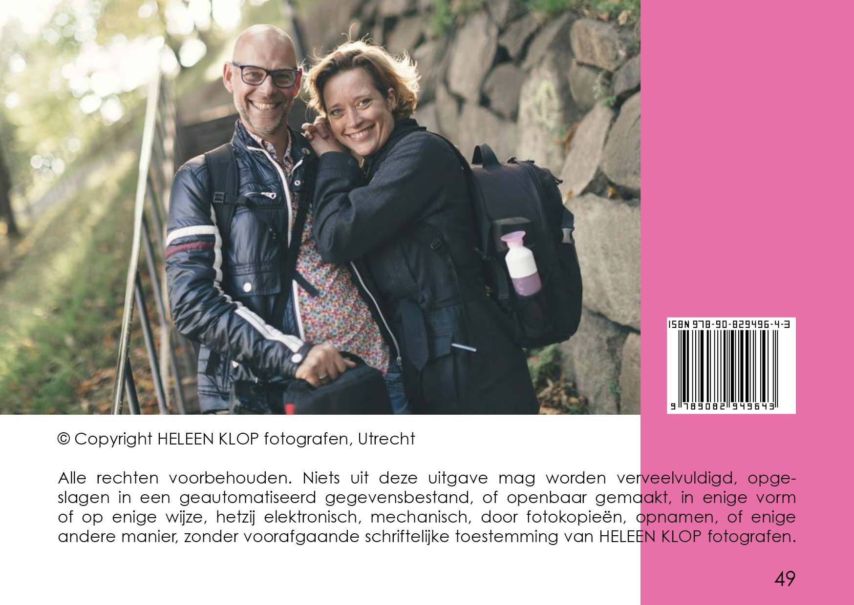 Achterkant van Gespreksstof