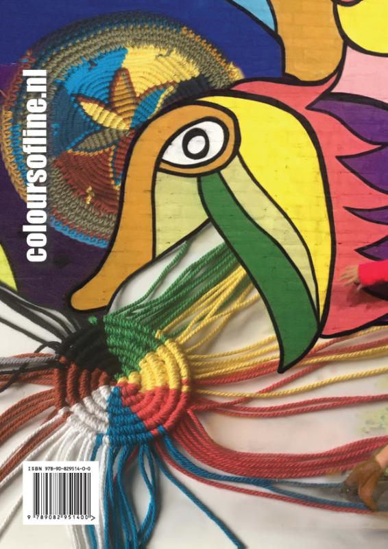 Achterkant van Macramé, in Colours