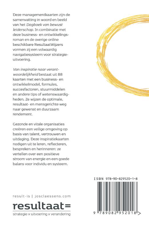 Achterkant van van inspiratie naar verantwoordelijkheid