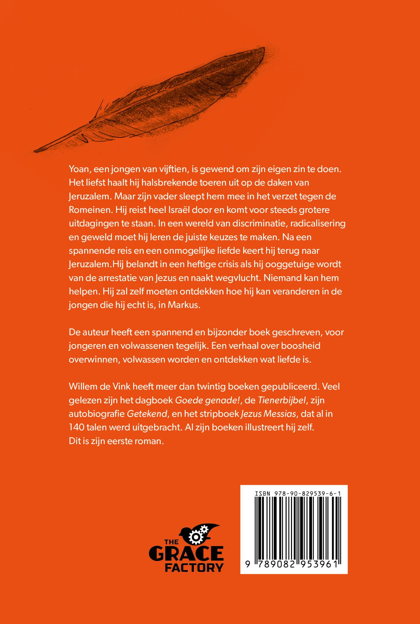 Achterkant van Markus