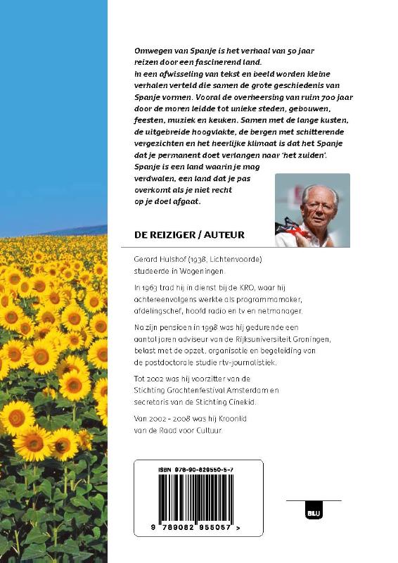 Achterkant van Omwegen van Spanje