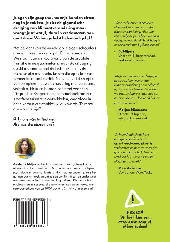 Achterkant van Eerste Hulp bij Klimaatverandering