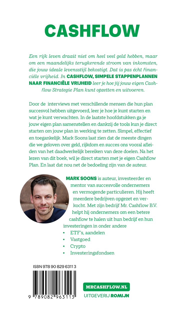 Achterkant van Cashflow
