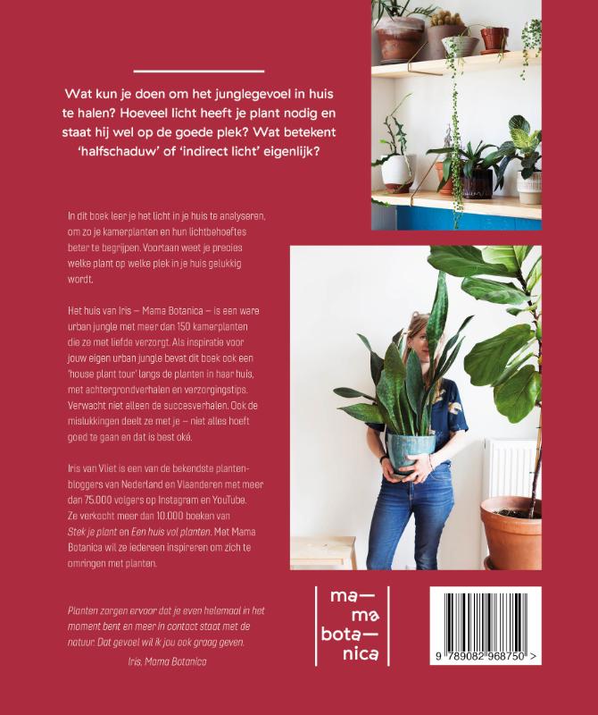 Achterkant van Een huis vol planten
