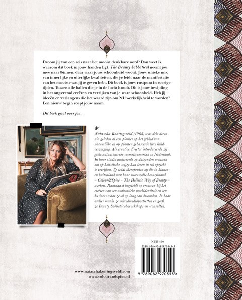 Achterkant van The Beauty Sabbatical