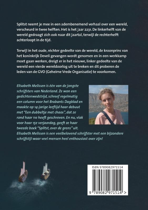 Achterkant van Splitst
