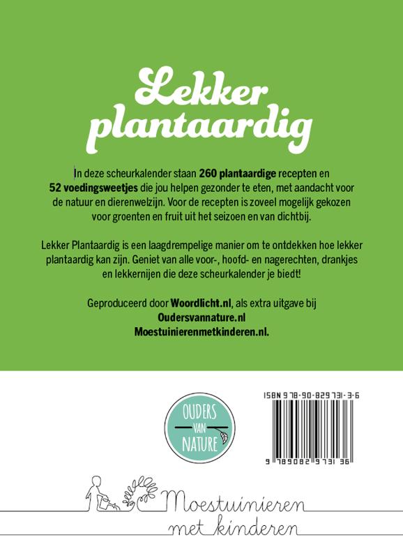 Achterkant van Lekker Plantaardig 2022