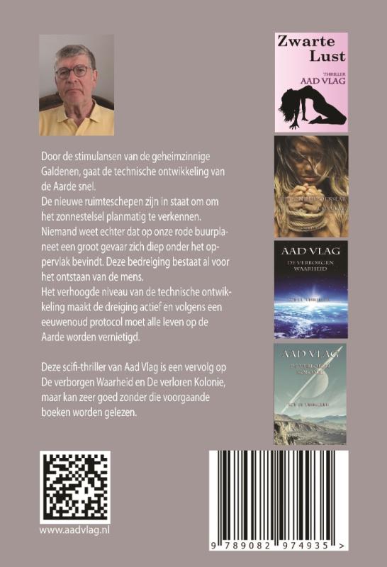 Achterkant van Het geheim van Mars