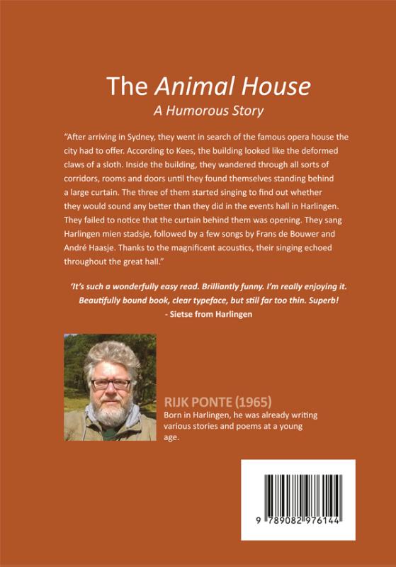 Achterkant van A Humorous Story