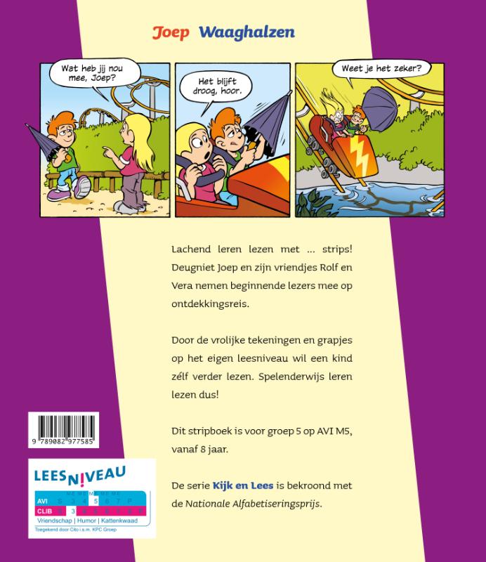 Achterkant van Waaghalzen