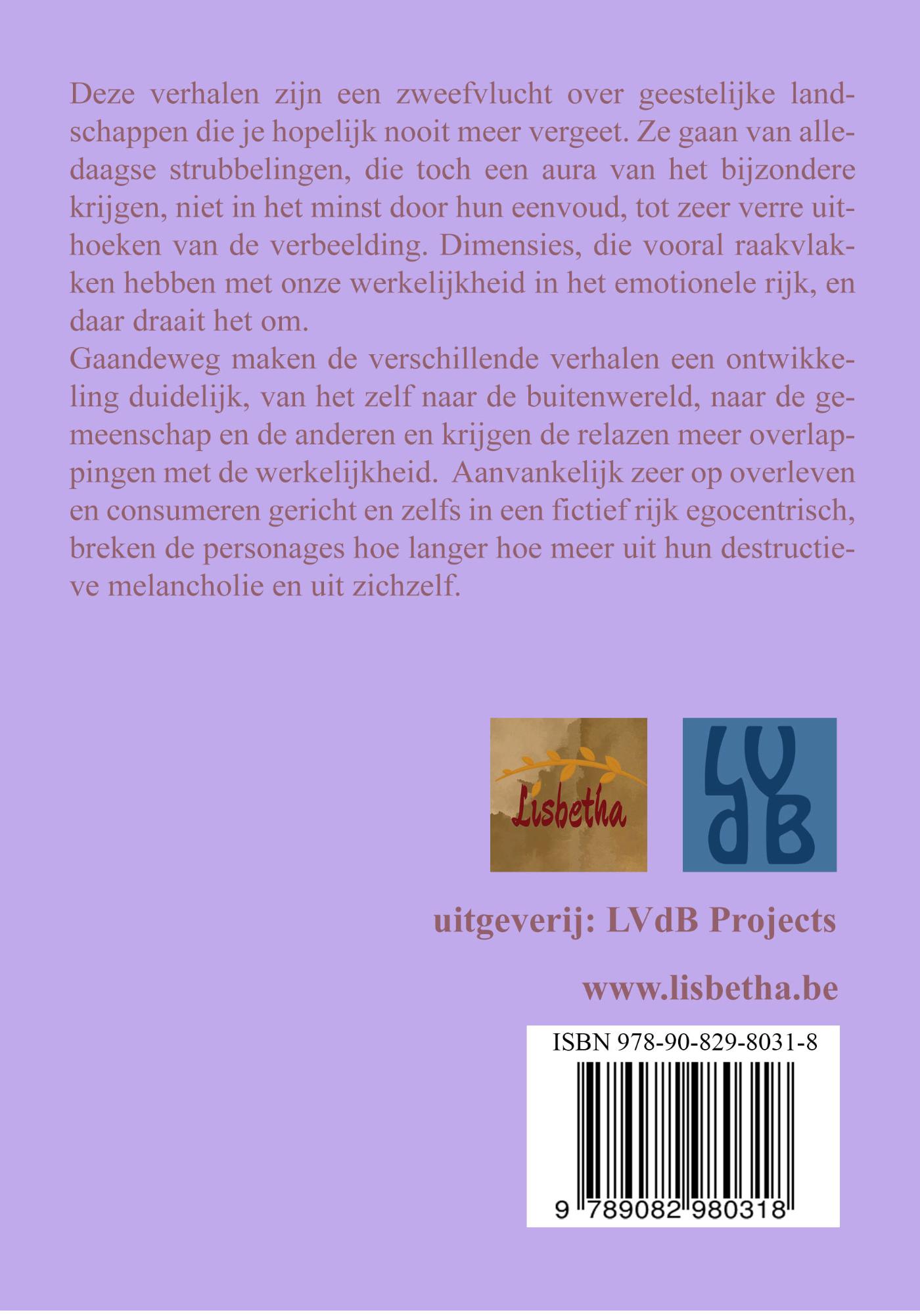 Achterkant van De droomvluchten