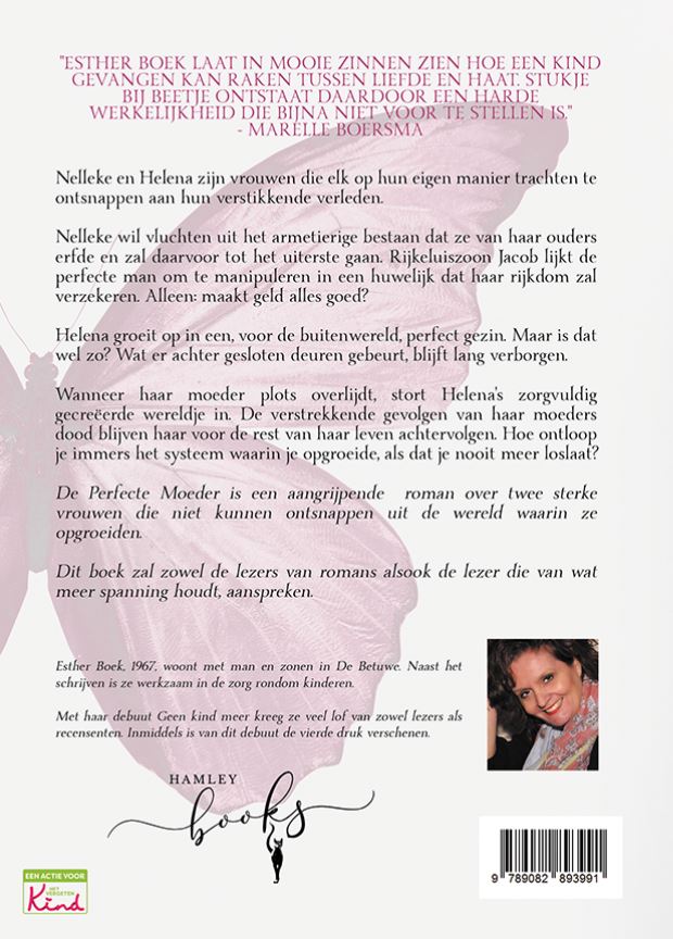 Achterkant van De Perfecte Moeder