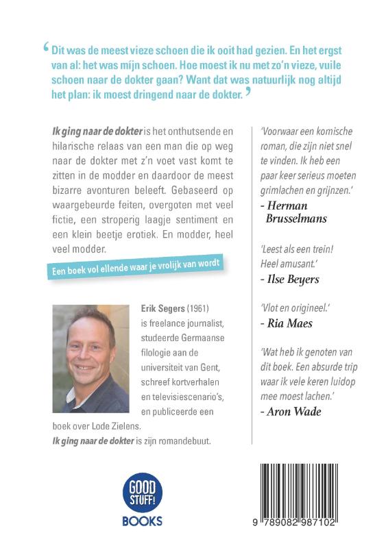 Achterkant van Ik ging naar de dokter