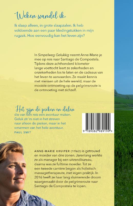 Achterkant van Simpelweg Gelukkig