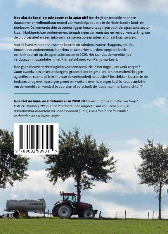 Achterkant van Hoe ziet de land- en tuinbouw er in 2050 uit?