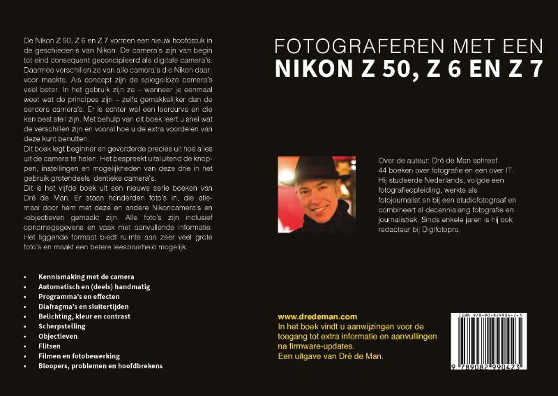 Achterkant van Fotograferen met een Nikon Z 50, Z 6 en Z 7