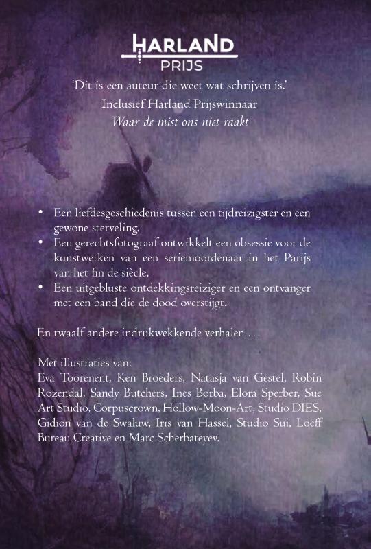 Achterkant van Mistflarden & moordjuweeltjes