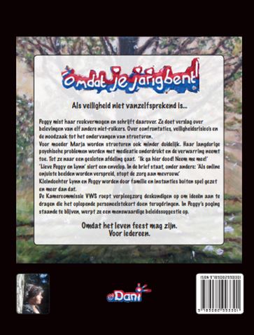 Achterkant van 'Omdat je jarig bent!'