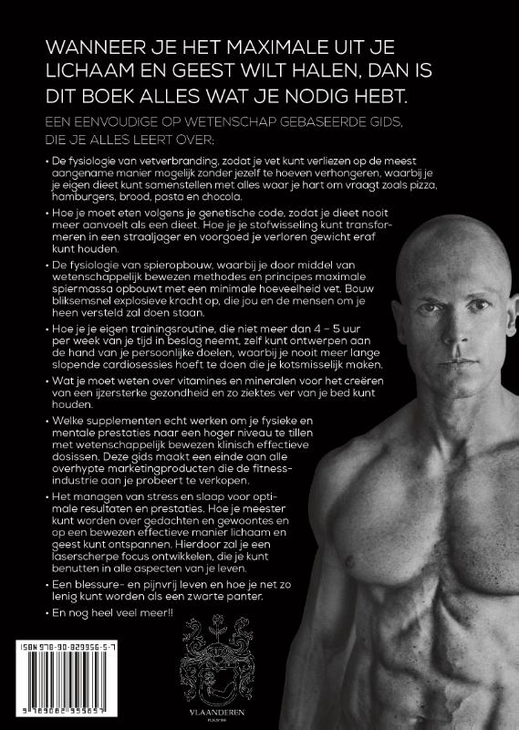 Achterkant van The Elite Physique Men Edition
