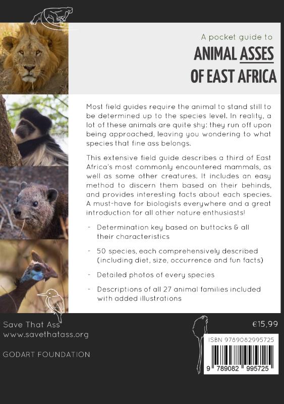 Achterkant van A pocket guide to Animal Asses of East Africa