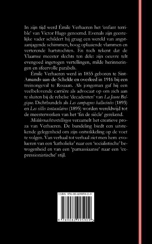 Achterkant van Middernachtvertellingen