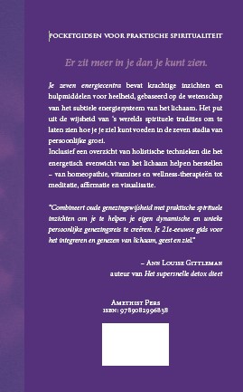 Achterkant van Je zeven energiecentra