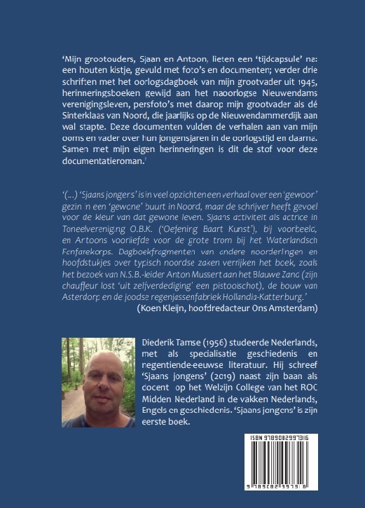 Achterkant van Sjaans jongens