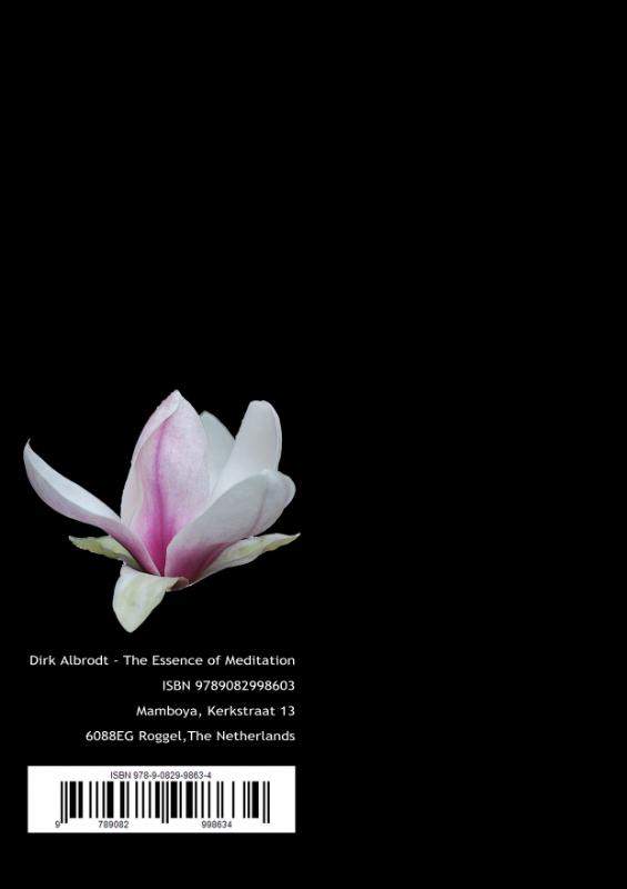 Achterkant van The Essence of Meditation