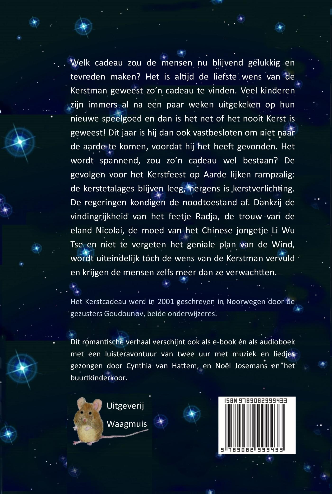 Achterkant van Het Kerstcadeau