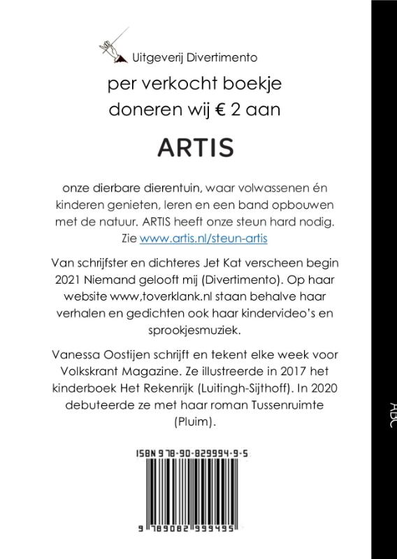 Achterkant van Het buitengewoon bijzondere beesten ABC