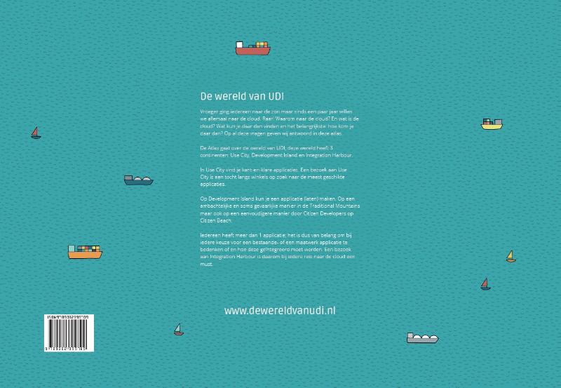 Achterkant van De wereld van UDI