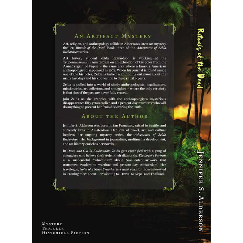 Achterkant van Rituals of the Dead
