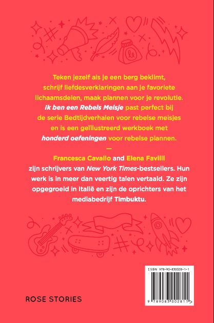 Achterkant van Ik ben een rebels meisje