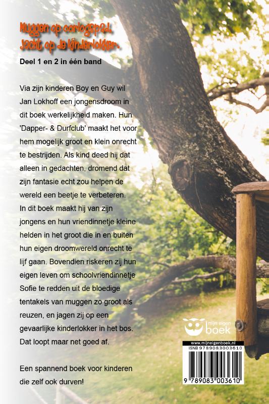 Achterkant van Dapper & Durfclub
